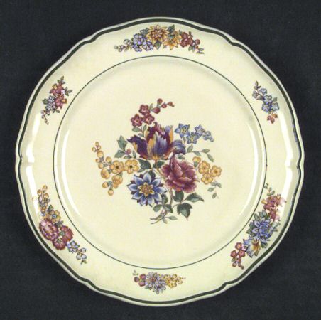 Fleurs De Montclair Salad Plate