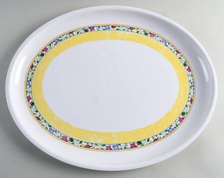Virginia 19" Melamine Oval Platter