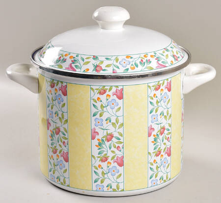 Virginia 8 Quart Metal Stockpot & Metal Lid