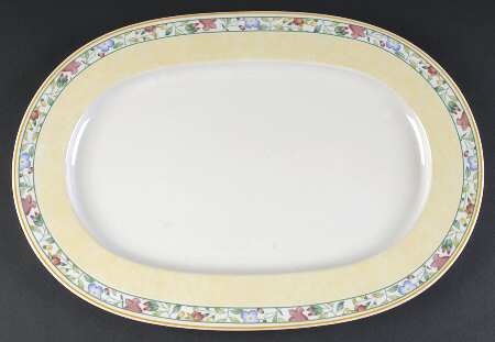 Virginia 16" Oval Serving Platter by Villeroy & Boch