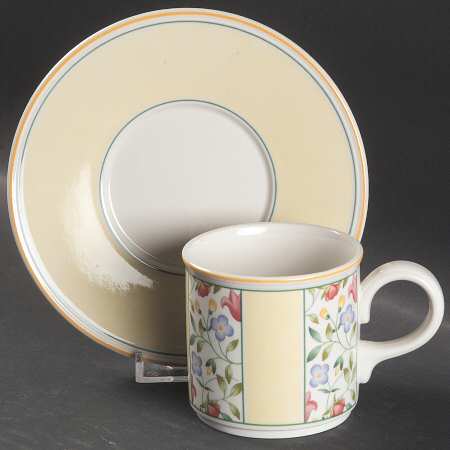 Virginia Flat Cup & Saucer Set