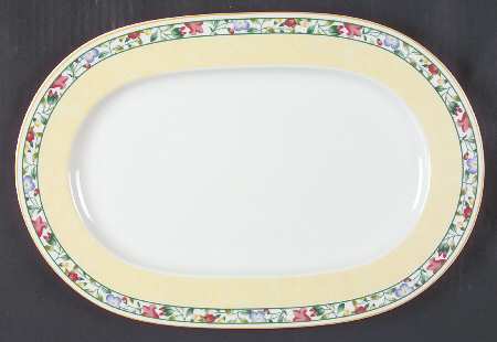 Virginia 13" Oval Serving Platter