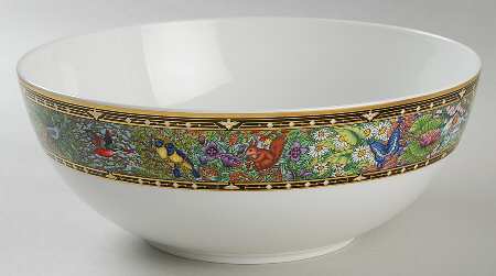 Vie Sauvage 9" Round Vegetable Bowl