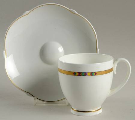 Viva Footed Cup & Saucer Set