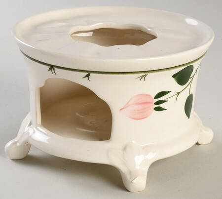 Wild Rose (Pink Flowers) Warmer Stand No Burner