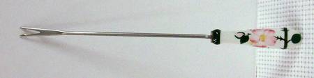Wild Rose (Pink Flowers) Fondue Fork