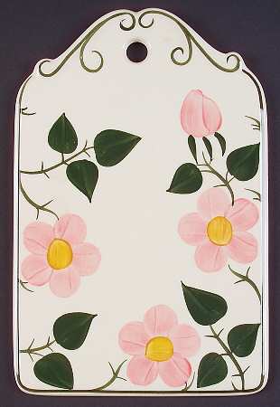Wild Rose (Pink Flowers) Cheese and Cracker Board