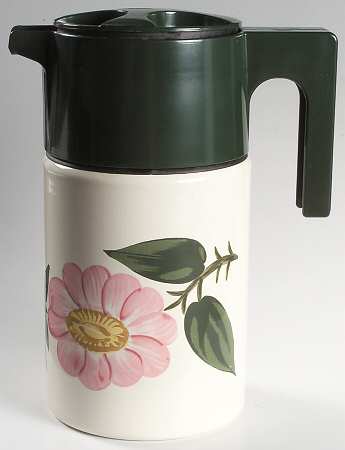 Wild Rose (Pink Flowers) China Base for Beverage Server
