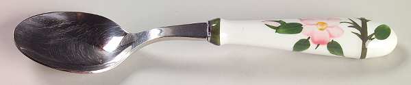 Wild Rose (Pink Flowers) Place/Oval Soup Spoon