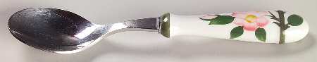 Wild Rose (Pink Flowers) Teaspoon Spoon