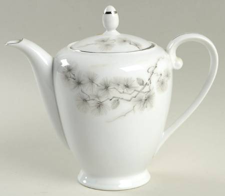 Autumn Pine Mini Coffee Pot & Lid