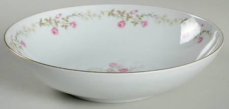 Tea Rose 9" Round Vegetable Bowl