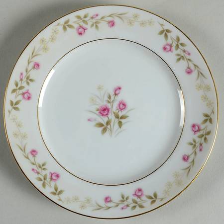 Tea Rose Bread & Butter Plate