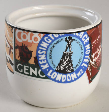 Around The World Sugar Bowl No Lid