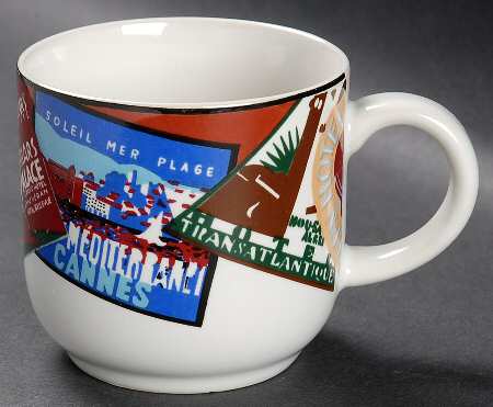 Around The World Flat Cup