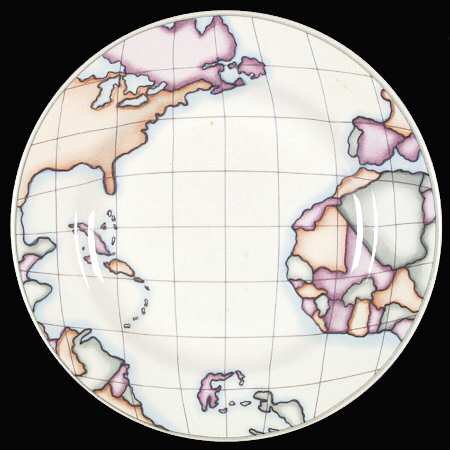 Atlas Salad Plate