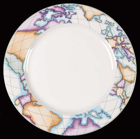 Atlas 12" Chop Plate (Round Platter)