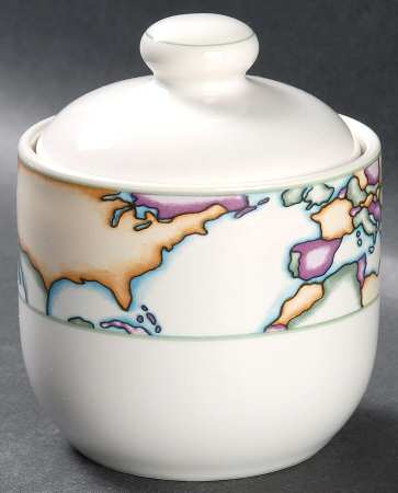 Atlas Sugar Bowl & Lid