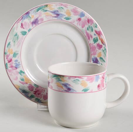 Bali Flat Cup & Saucer Set