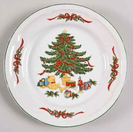 Christmas Tree Salad Plate