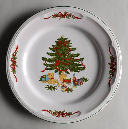 Christmas Tree Dinner Plate