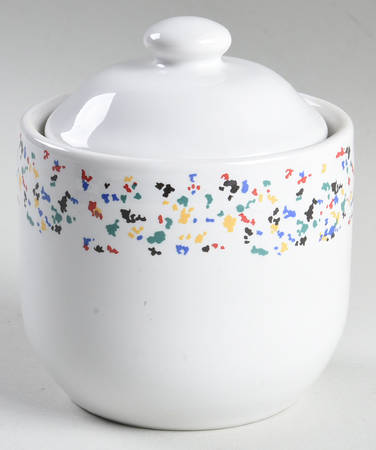 Confetti Sugar Bowl & Lid
