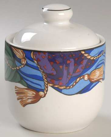 Curtain Call Sugar Bowl & Lid