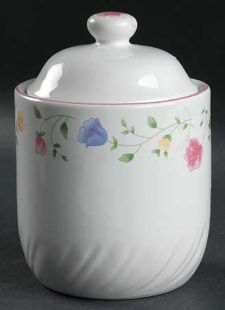 Elegance Medium Canister & Lid