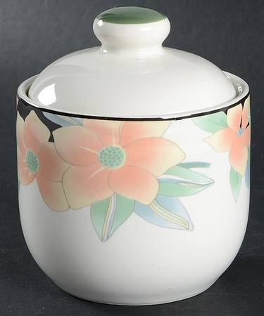 Hana Sugar Bowl & Lid