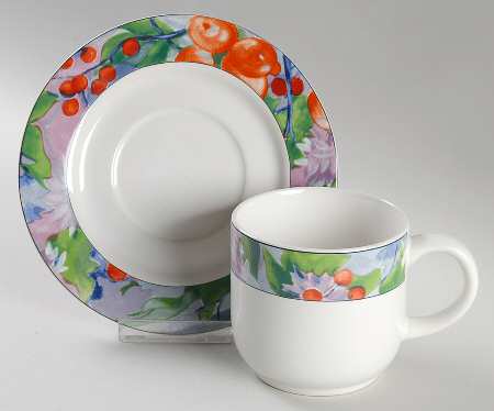Inspiration Flat Cup & Saucer Set