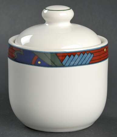 Jazz Sugar Bowl & Lid