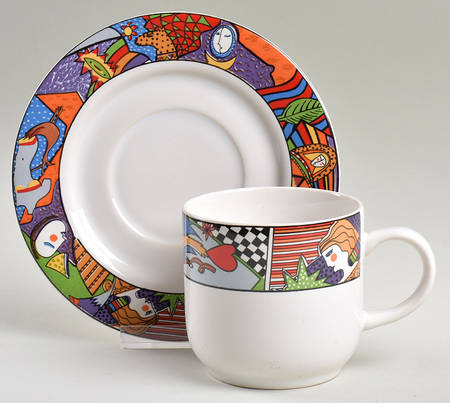 Metropolitan Flat Cup & Saucer Set