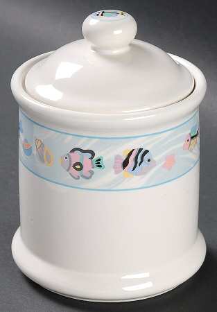 Sea Side Small Canister & Lid