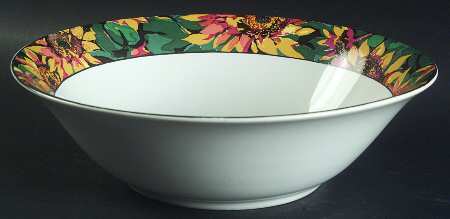 Sun Flower 9" Round Vegetable Bowl