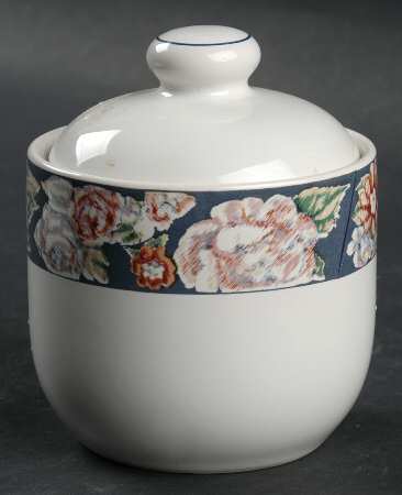 Tapestry Sugar Bowl & Lid