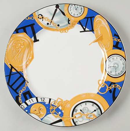 Time Piece 12" Chop Plate (Round Platter)
