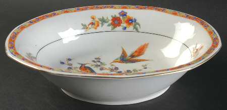 306 10" Oval Vegetable Bowl