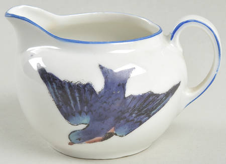 Blue Bird (Smooth Edge) Mini Creamer