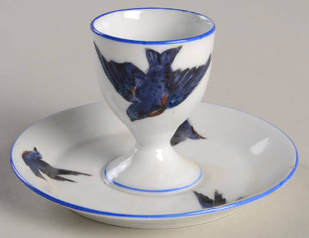 Blue Bird (Smooth Edge) Single Egg Cup