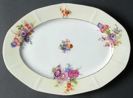 Maytime 12" Oval Serving Platter