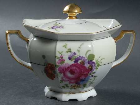 Maytime Sugar Bowl & Lid