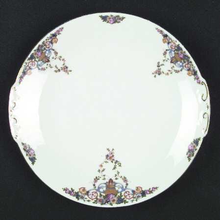 VIT20 (CZECH) Handled Cake Plate