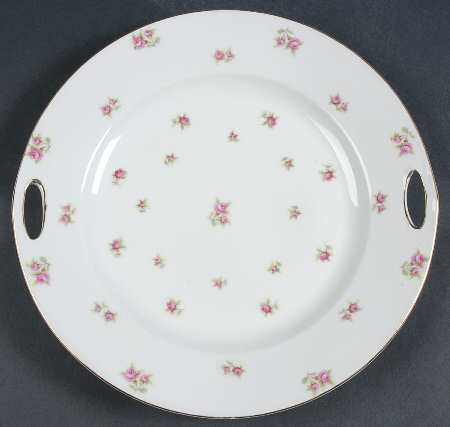 VIT22 Handled Cake Plate by Victoria (Czech)