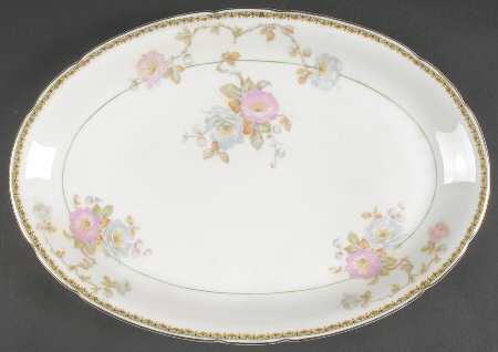 VIT25 (CZECH) 13" Oval Serving Platter