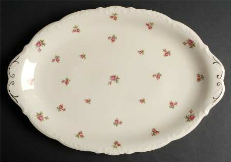 VIT37 (CZECH) 15" Oval Serving Platter
