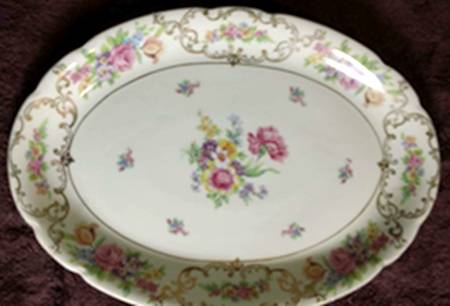 VIT46 12" Oval Serving Platter
