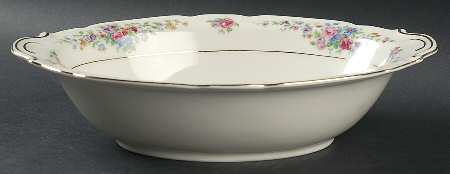 205 10" Oval Vegetable Bowl