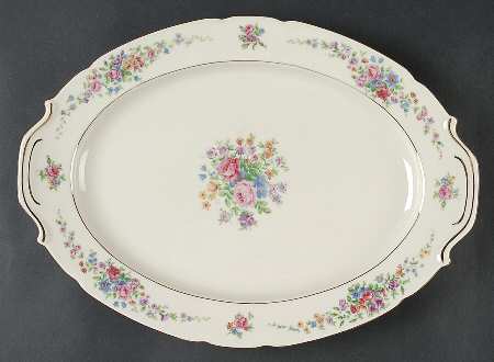 205 15" Oval Serving Platter