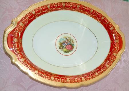 VIT90 10" Oval Vegetable Bowl