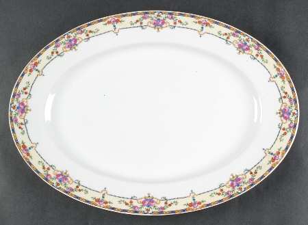 Warwick 15" Oval Serving Platter